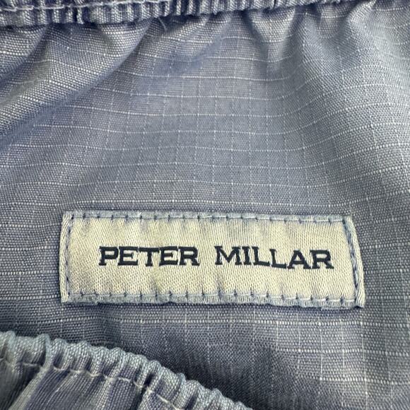 Peter Millar Shorts Mens XL Blue Crown Performance UPF 50+ Sun Protection BGRNT - Picture 4 of 11